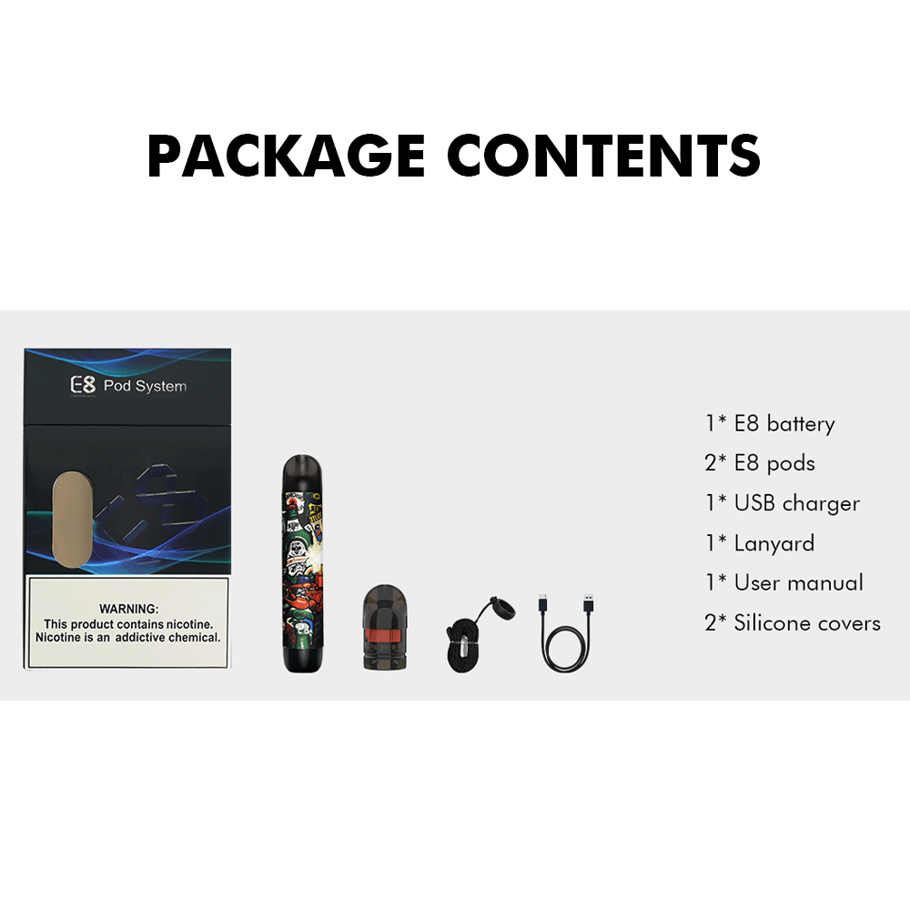 E8 Pod System SPECIAL EDITION By Vapeants