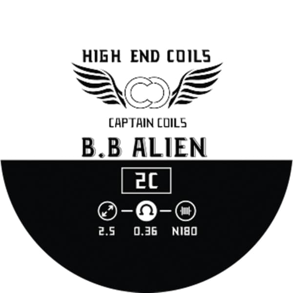 Baby Alien 0.36ohm Handcrafted By Captain Coils