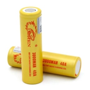 IMREN Gold 18650 Battery