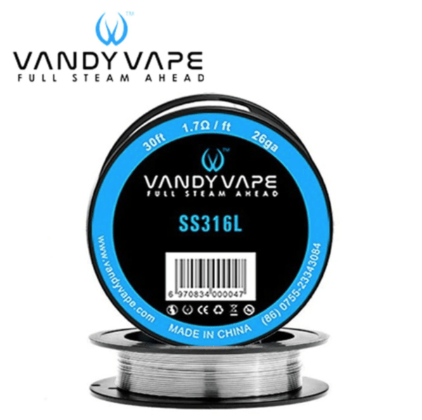 Vandy Vape SS316L Wire 30ft Si Omar Vape Store