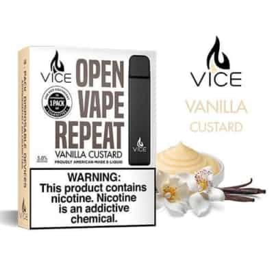 Vanilla Custard By VICE Disposable Pod
