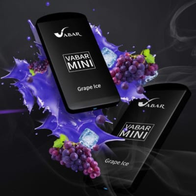 Grape Ice By VABAR MINI Disposable Pod 350 Puffs