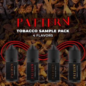 Tobacco Sample Pack By PATTERN (4 Flavors Bundle)