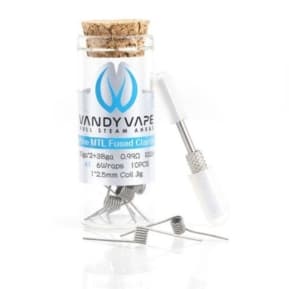 Vandy Vape Superfine MTL Fused Clapton Prebuilt Coils 0.99ohm