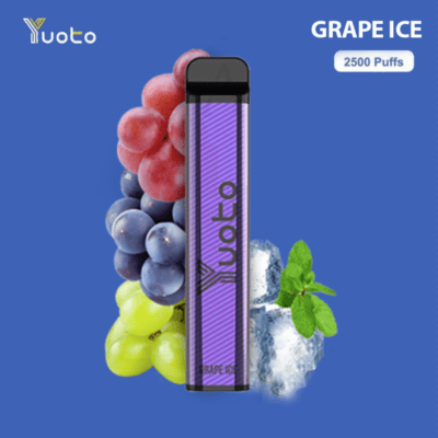 Grape Ice By Yuoto XXL 2500 Puffs Disposable Pod
