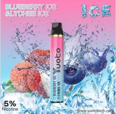 Lychee Ice & Blueberry Ice By Yuoto Switch 3000 Puffs Disposable Pod