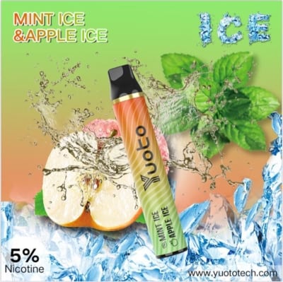 Mint Ice & Apple Ice By Yuoto Switch 3000 Puffs Disposable Pod