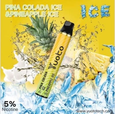 Pina Colada Ice & Pineapple Ice By Yuoto Switch 3000 Puffs Disposable Pod