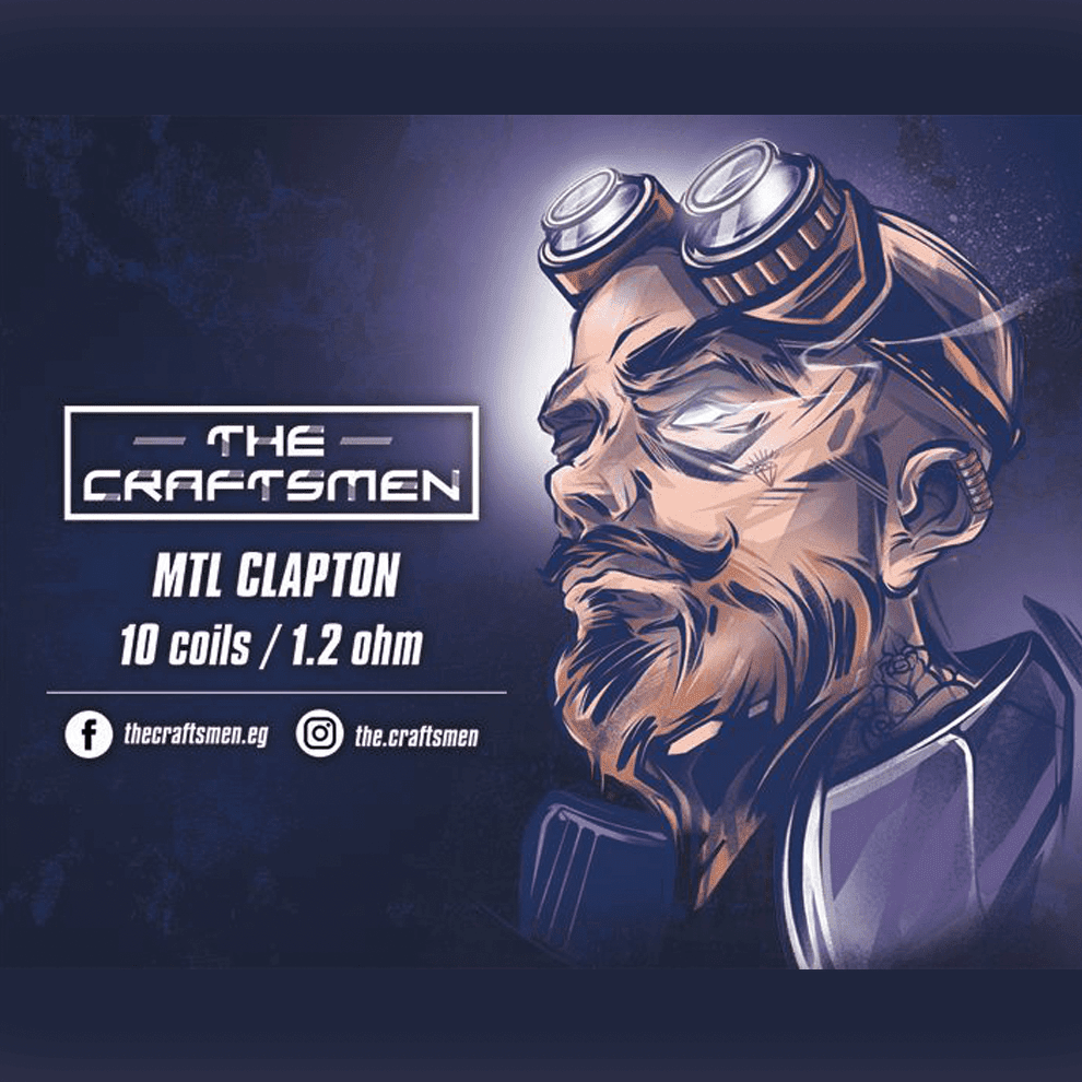 The Craftsmen MTL Clapton 1.2ohm