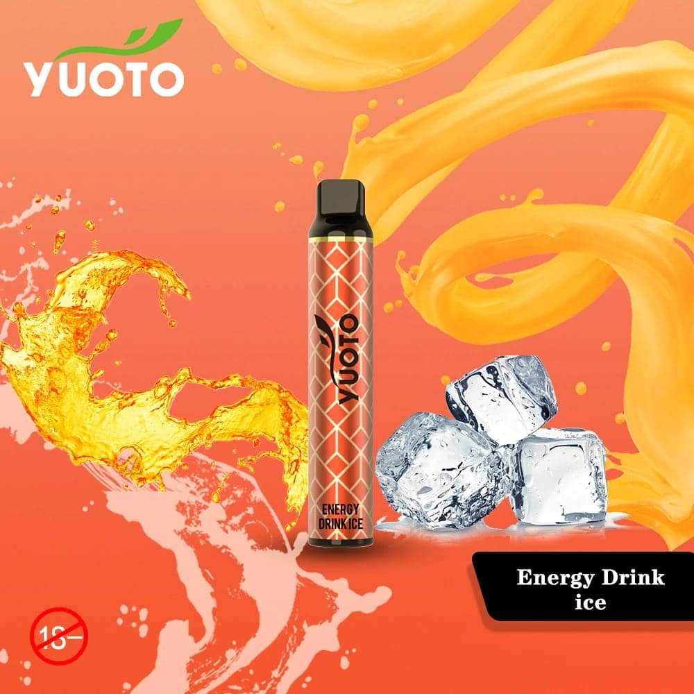 Energy Drink Ice By YUOTO Luscious Disposable Pod 3000 Puffs