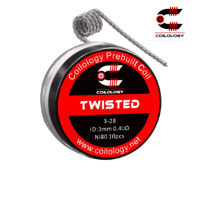 TWISTED Ni80 Prebuilt Coils By Coilology