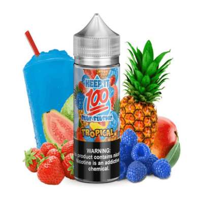 Blue Slushie Tropical By Keep It 100 E-Liquid