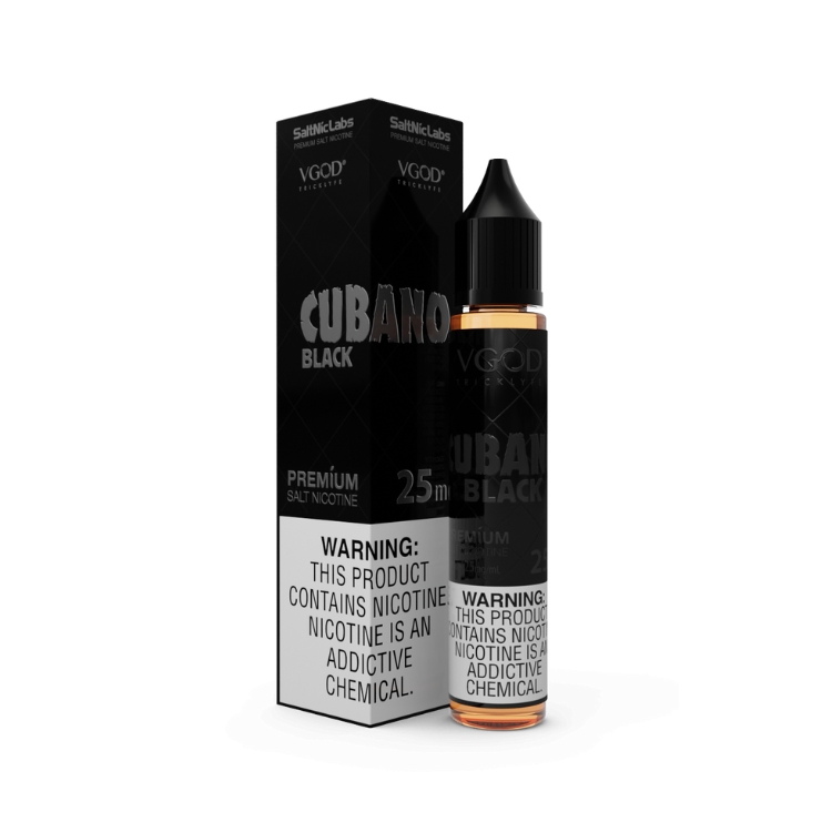 CUBANO Black SaltNic By VGOD