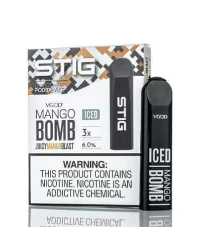 Iced Mango BOMB By VGOD STIG Disposable Pod
