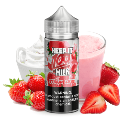 Strawberry Milk By Keep It 100 E-Liquid