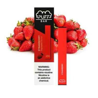 Strawberry By Puff Bar Disposable Pod 300 Puffs