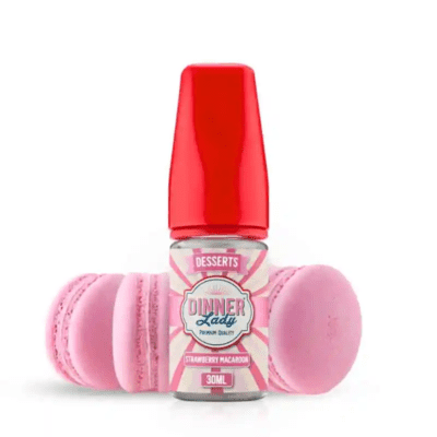 Strawberry Macaroon SaltNic By Dinner Lady