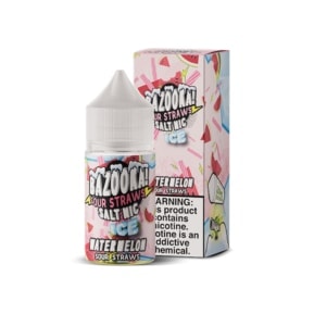 Watermelon Ice SaltNic By Bazooka Sour Straws