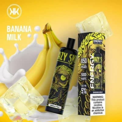 Banana Milk By ENERGY Disposable Pod 5000 Puffs
