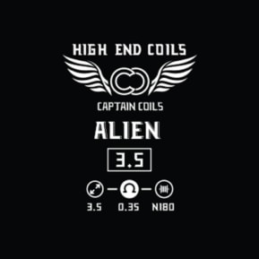 DL Alien 3.5 Handcrafted By Captain Coils