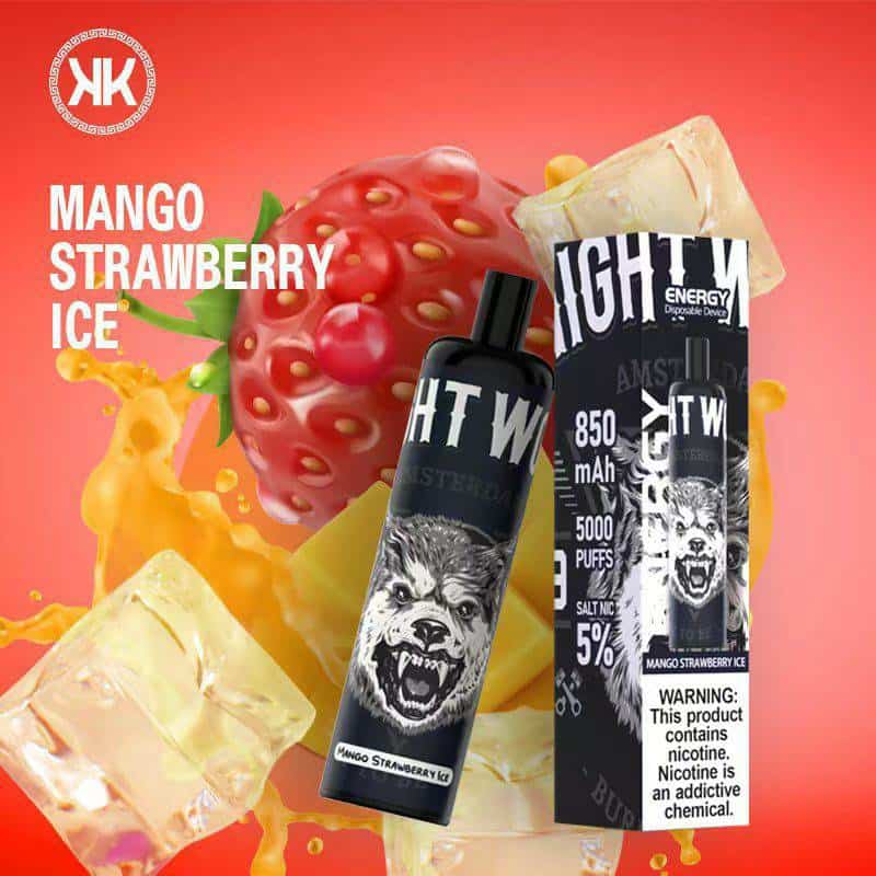 Mango Strawberry Ice By ENERGY Disposable Pod 5000 Puffs