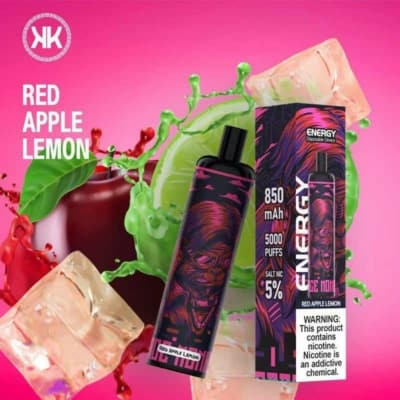 Red Apple Lemon By ENERGY Disposable Pod 5000 Puffs