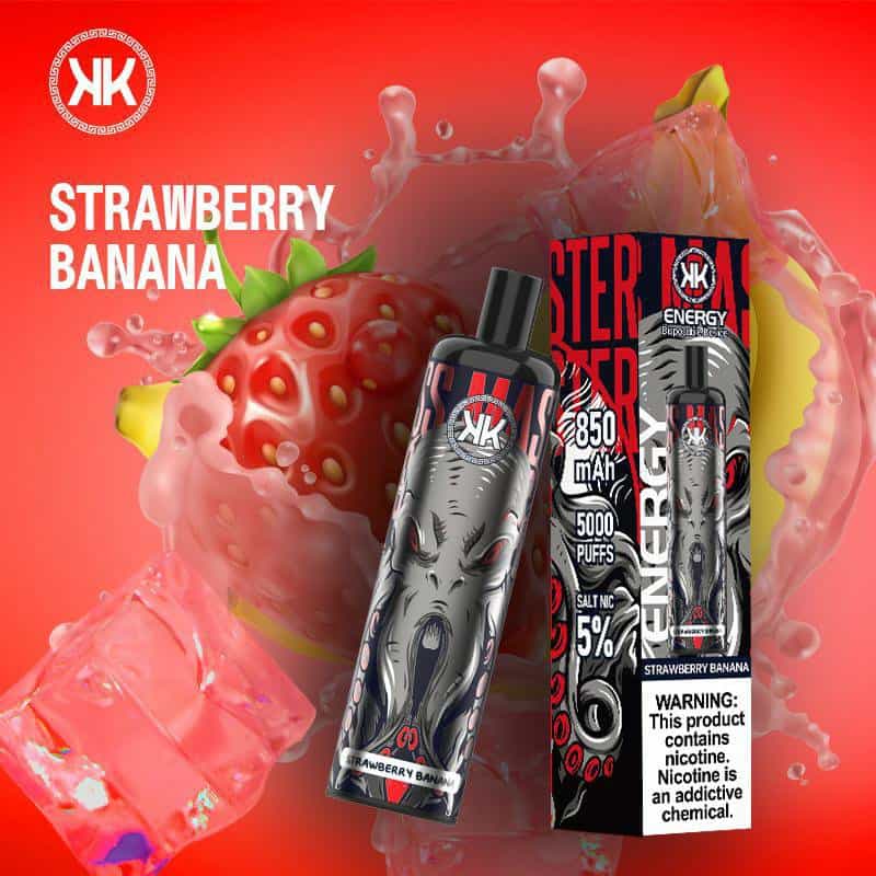 Strawberry Banana By ENERGY Disposable Pod 5000 Puffs