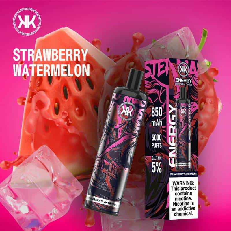 Strawberry Watermelon By ENERGY Disposable Pod 5000 Puffs