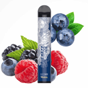 Blue Razz Mint By VOZOL Bar 2200 Puffs Disposable Pod