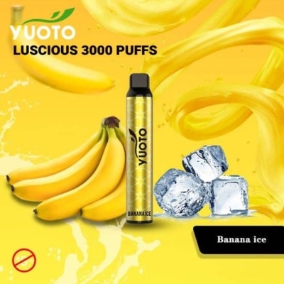 Banana Ice By YUOTO Luscious Disposable Pod 3000 Puffs