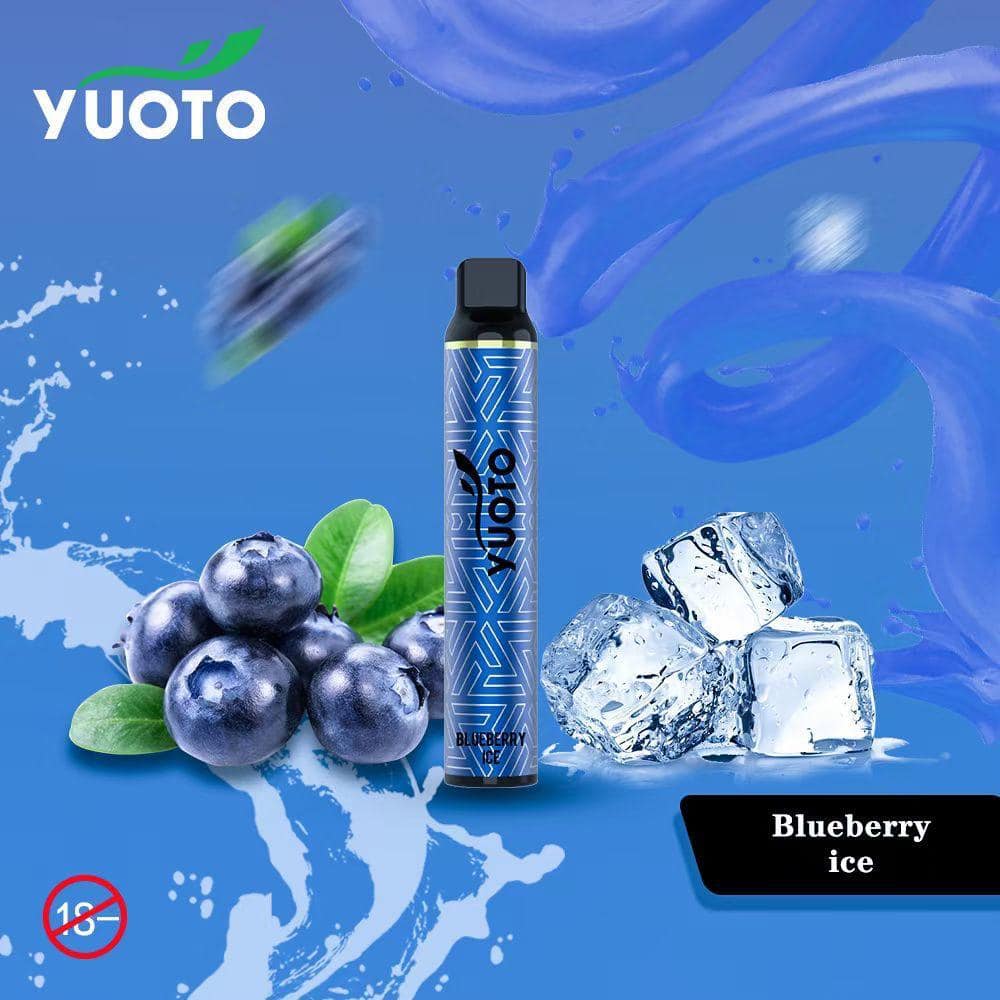 Blueberry Ice By YUOTO Luscious Disposable Pod 3000 Puffs
