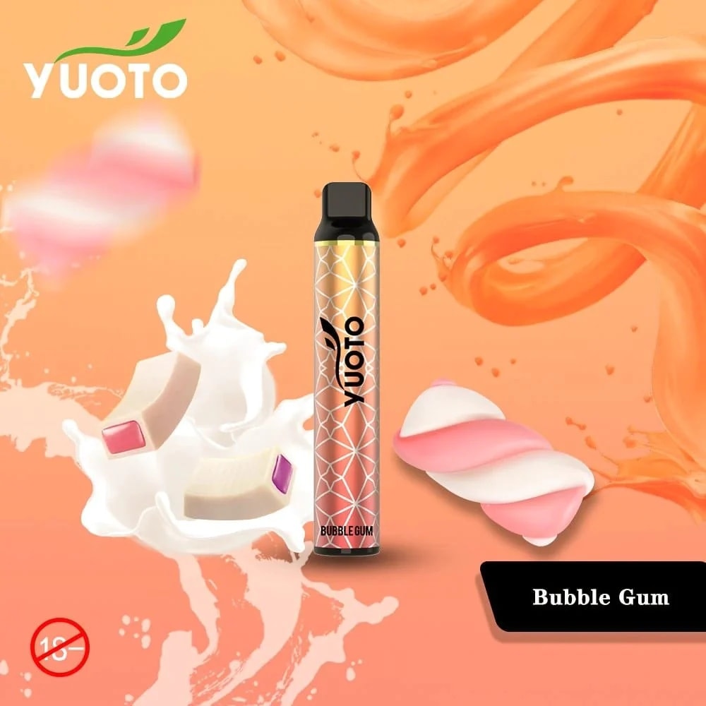 Bubble Gum By YUOTO Luscious Disposable Pod 3000 Puffs
