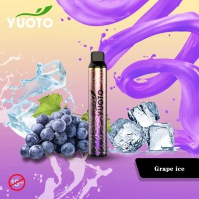 Grape Ice By YUOTO Luscious Disposable Pod 3000 Puffs