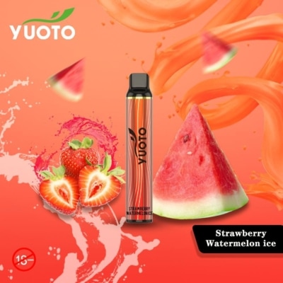 Strawberry Watermelon Ice By YUOTO Luscious Disposable Pod 3000 Puffs