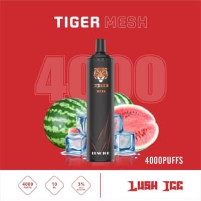 Lush Ice By TIGER Mesh 4000 Puffs Disposable Pod