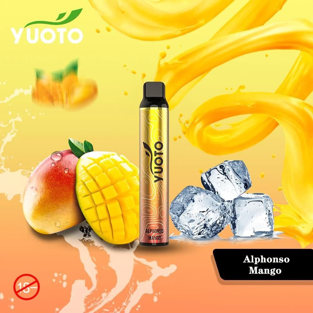 Alphonso Mango By YUOTO Luscious Disposable Pod 3000 Puffs