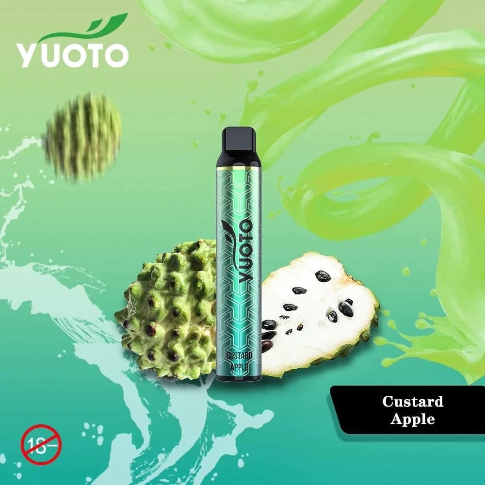 Custard Apple By YUOTO Luscious Disposable Pod 3000 Puffs