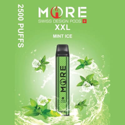 Mint Ice By MORE XXL Disposable Pod 2500 Puffs