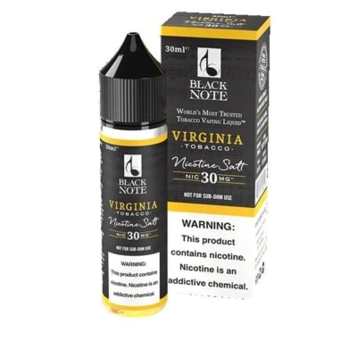 Virginia Tobacco SaltNic By Black Note