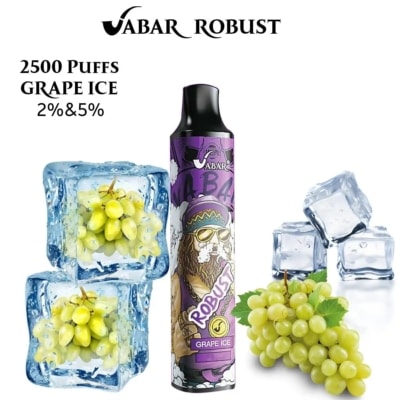 Grape Ice By Vabar ROBUST Disposable Pod 2500 Puffs