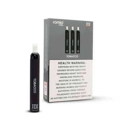 Tobacco By ROMIO Vape Disposable Pod 500 Puffs