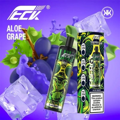 Aloe Grape By ENERGY Disposable Pod 5000 Puffs