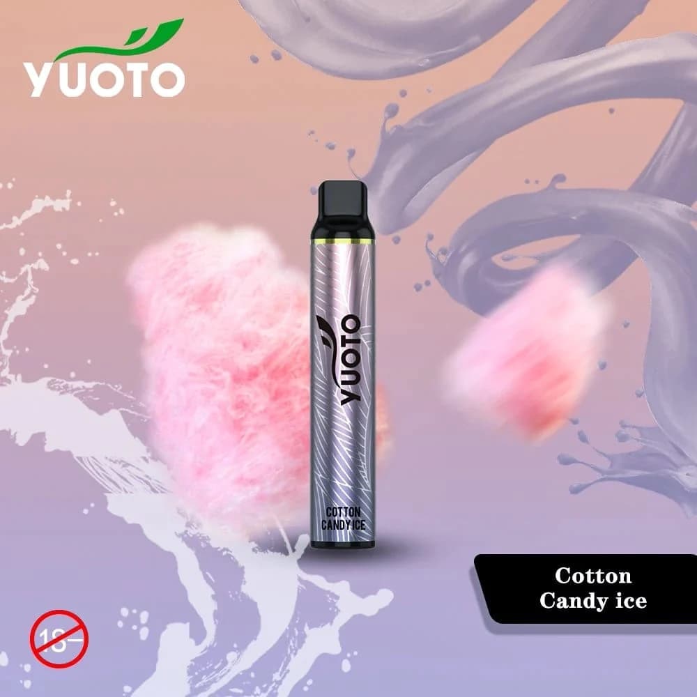 Cotton Candy Ice By YUOTO Luscious Disposable Pod 3000 Puffs