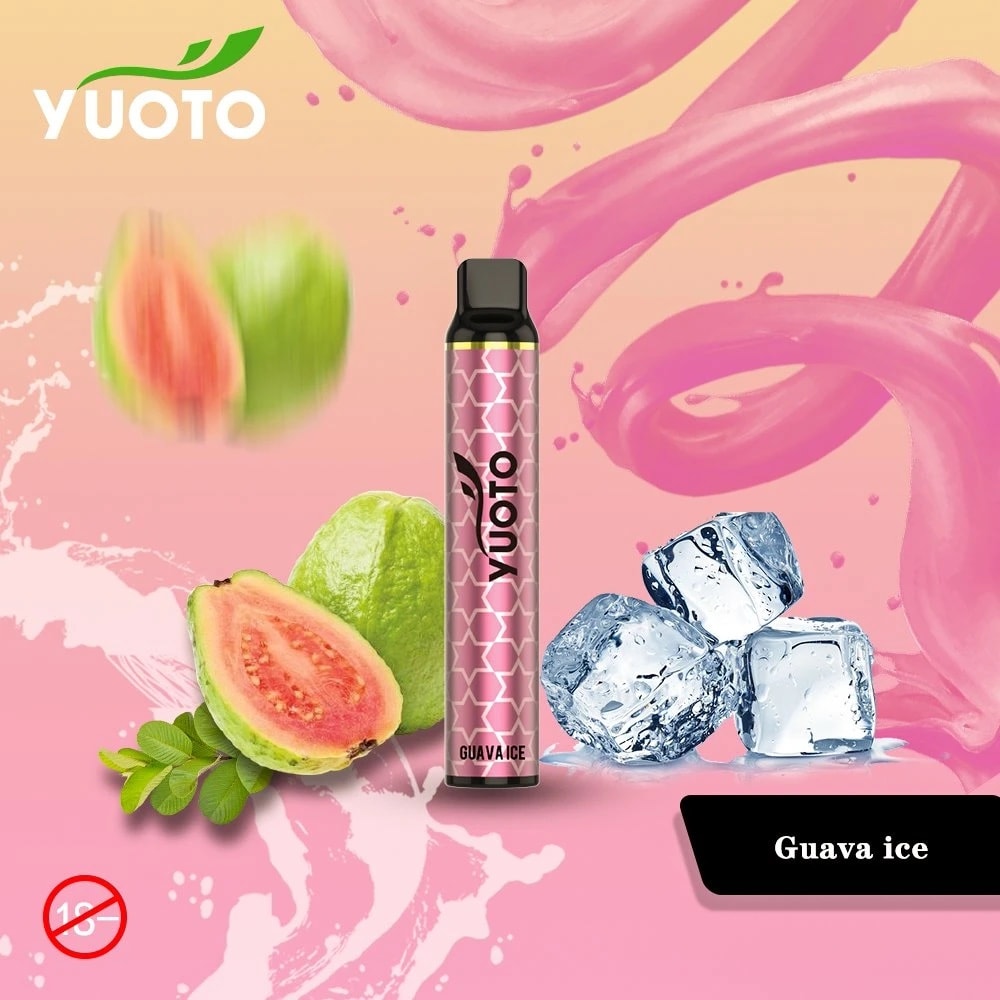 Guava ice By YUOTO Luscious Disposable Pod 3000 Puffs