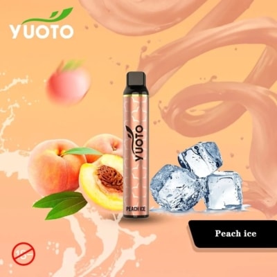 Peach ice By YUOTO Luscious Disposable Pod 3000 Puffs