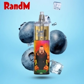 Blueberry Ice By RandM TORNADO Disposable Pod 10000 Puffs