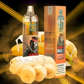 Banana Milk Shake By RandM TORNADO Disposable Pod 7000 Puffs