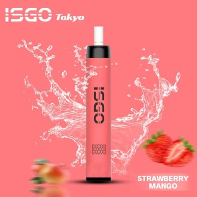 Strawberry Mango By ISGO Tokyo Disposable Pod 4000 Puffs