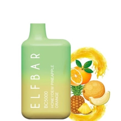 Honeydew Pineapple Orange By ELFBAR BC5000 Disposable Pod