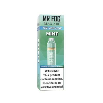 Mint By MR FOG MAX AIR 3000 Puffs Disposable Pod